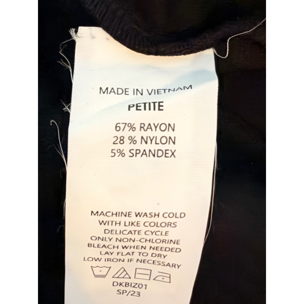 Quince Ultra Stretch Ponte Bootcut Pants Womens XL Petite Black Workwear NWT - Picture 6 of 7